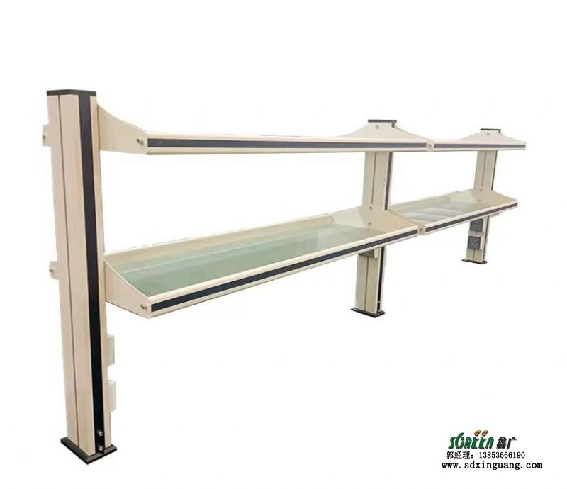 山東實(shí)驗(yàn)室家具化驗(yàn)室操作臺鋁玻試劑架